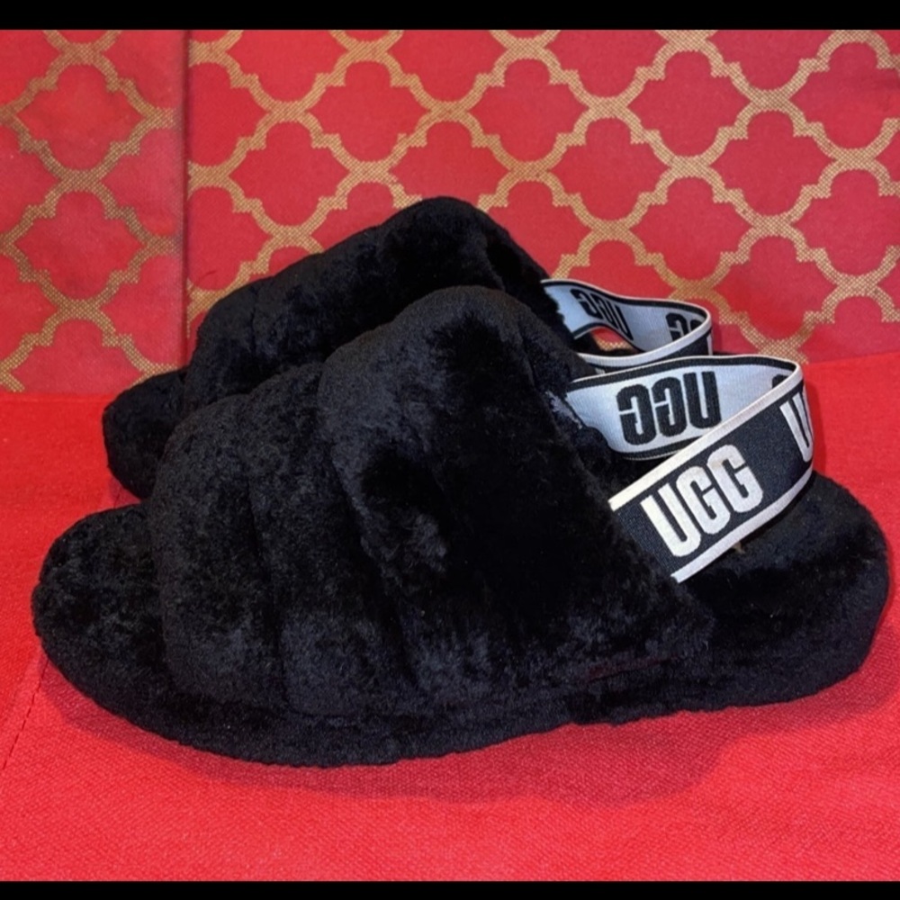 Ugg Slides Fluff Yeah Size 7 - image 3